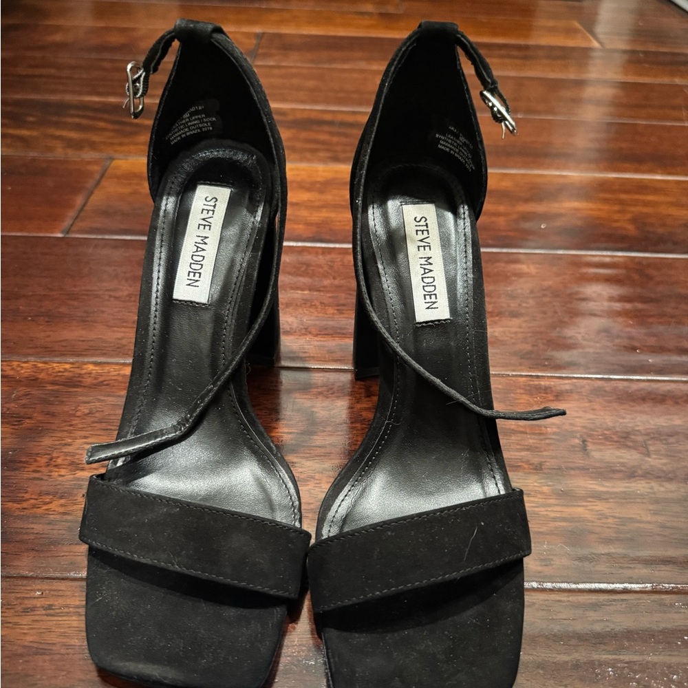 Steve Madden Black Women's Heels